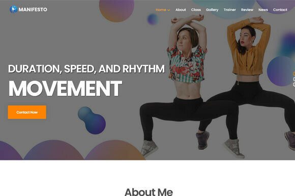 Dance School HTML Template