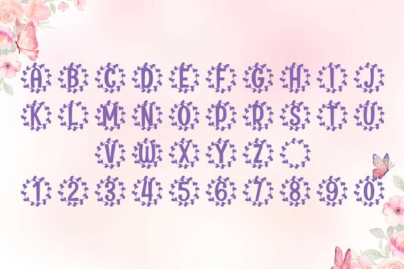 Fleuric Monogram Font - Preview 3