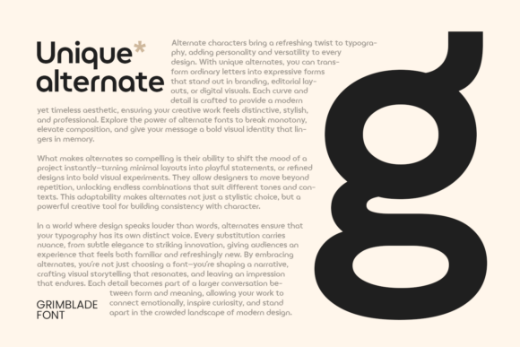 Grimblade Font - Preview 6