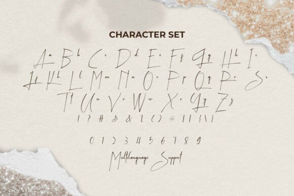 Janitra Kamala Font PNG with transparent background - Preview 4