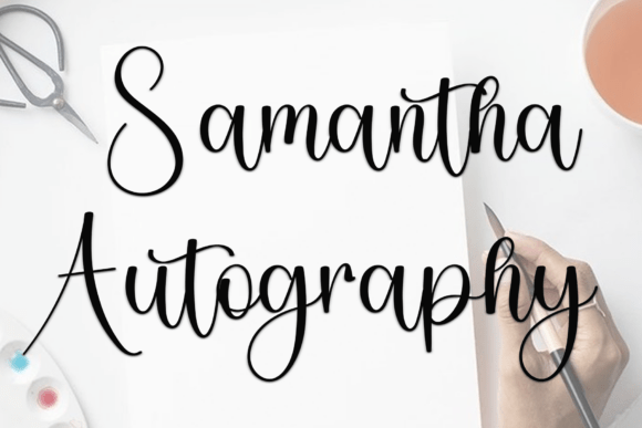 Kitchen Handmade Font PNG with transparent background - Preview 4