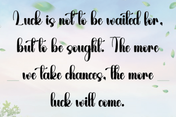 Santa Ballpoint Font PNG with transparent background - Preview 5