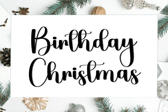 Better Santa Font - Preview 1