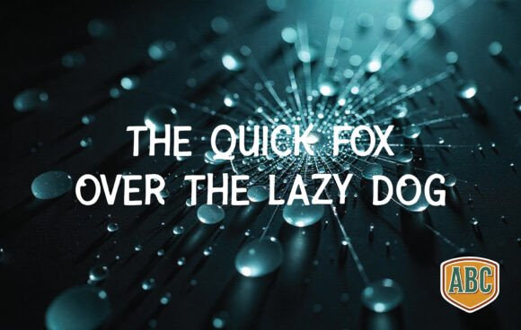 Bursting Font - Preview 1