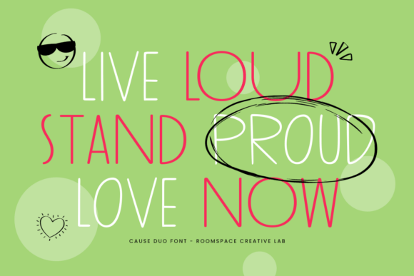 Cause Duo Font - Preview 1