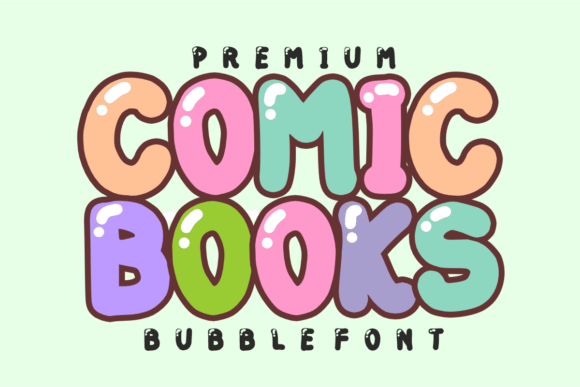 Comic Bubble Font - Preview 2
