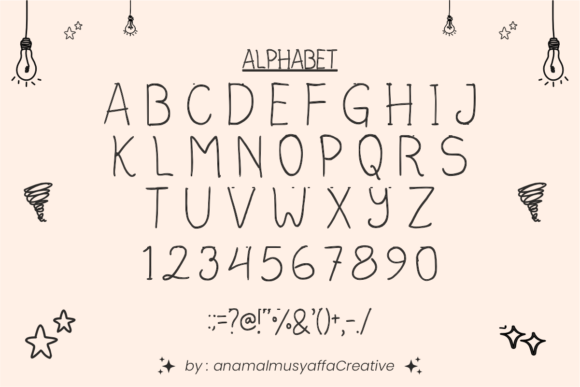 Doodle Sprout Font - Preview 3