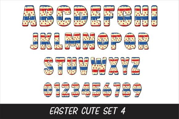 Easter Egg Cute Font - Preview 4