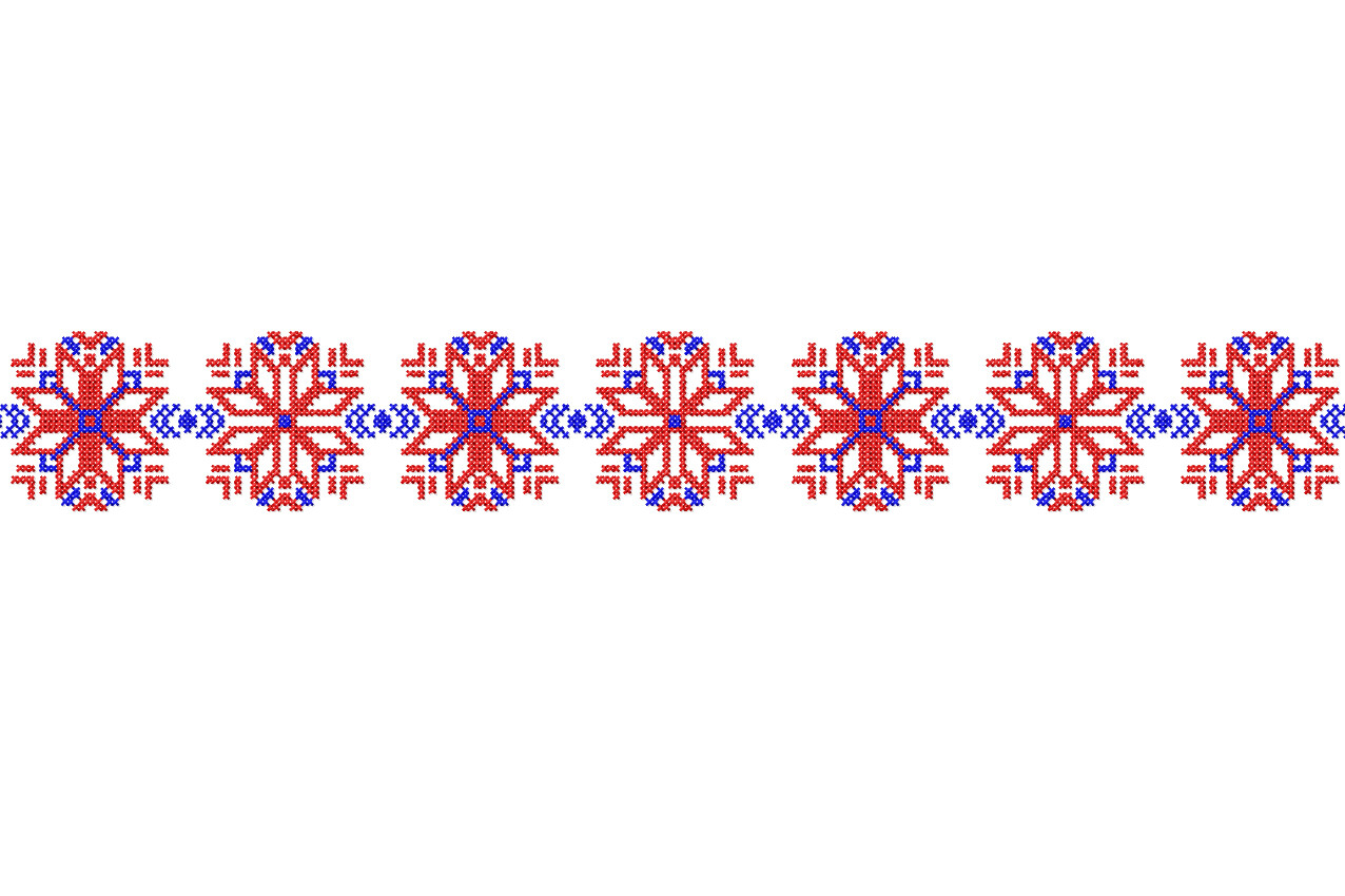 Ethnic Border Embroidery Design