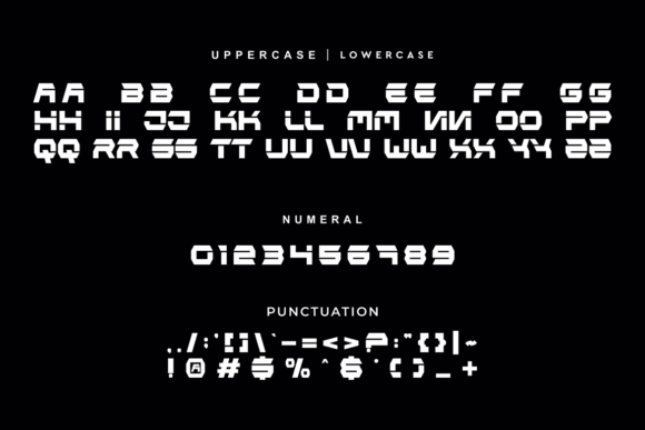 Fespot Stencil Font - Preview 5