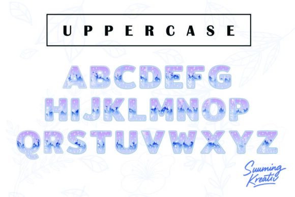 Flory Winter Font - Preview 1
