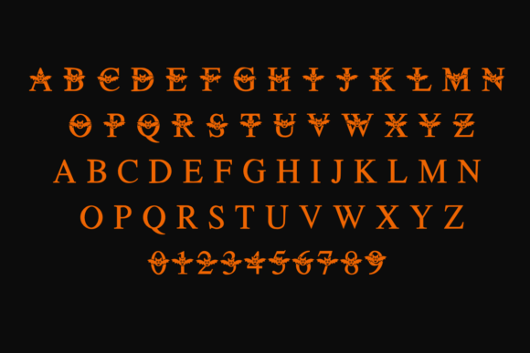 Ghosty Bat Font - Preview 1