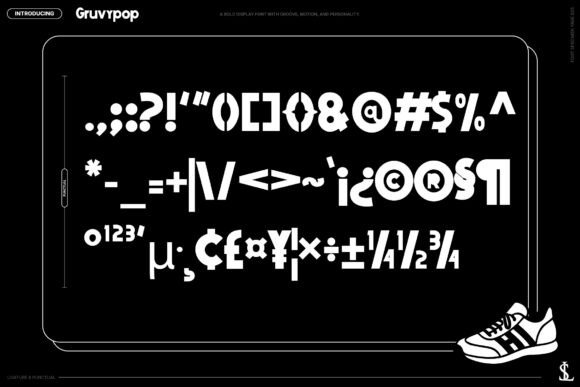 Gruvy Pop Sans Font - Preview 3