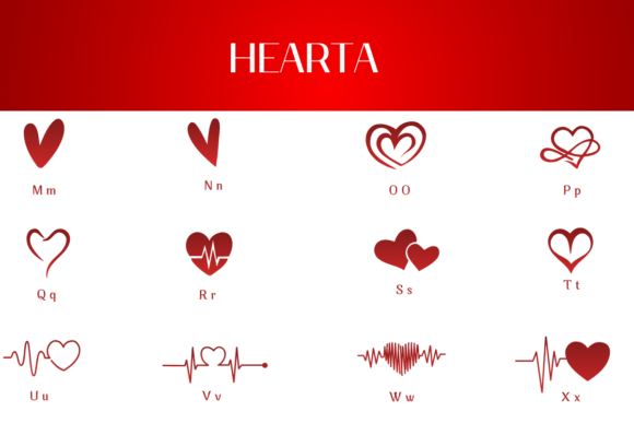 Hearta Font - Preview 2