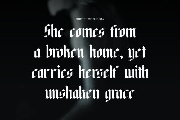 Kalthorne Font PNG with transparent background - Preview 5