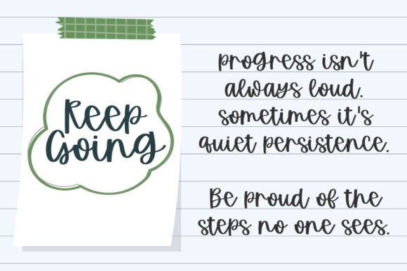 Mistle Kiss Font PNG with transparent background - Preview 5