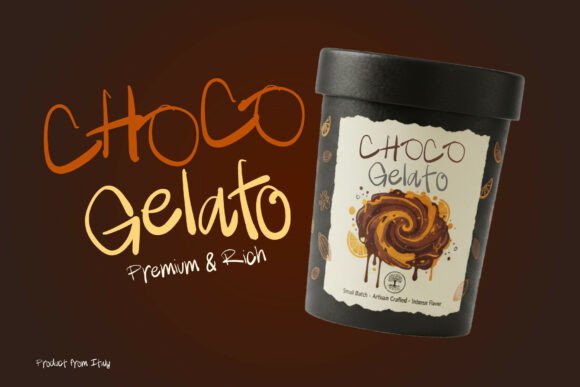 Psycho Script Font PNG with transparent background - Preview 5