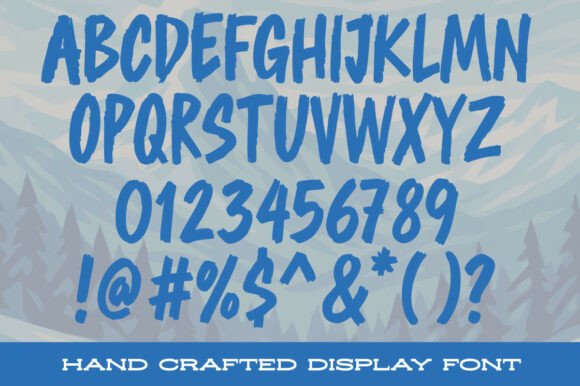 Shred Script Font PNG with transparent background - Preview 1