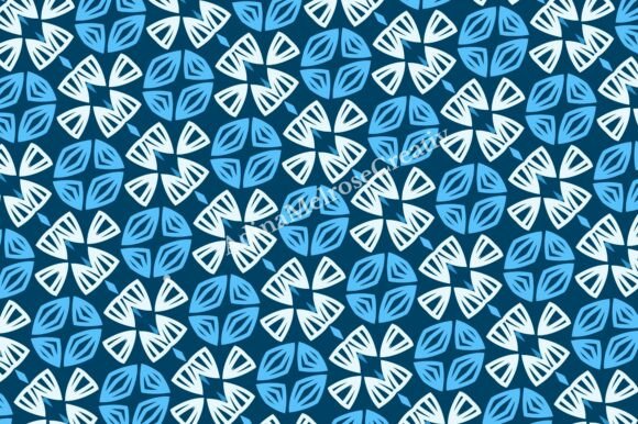 Abstract Geometric Seamless Pattern