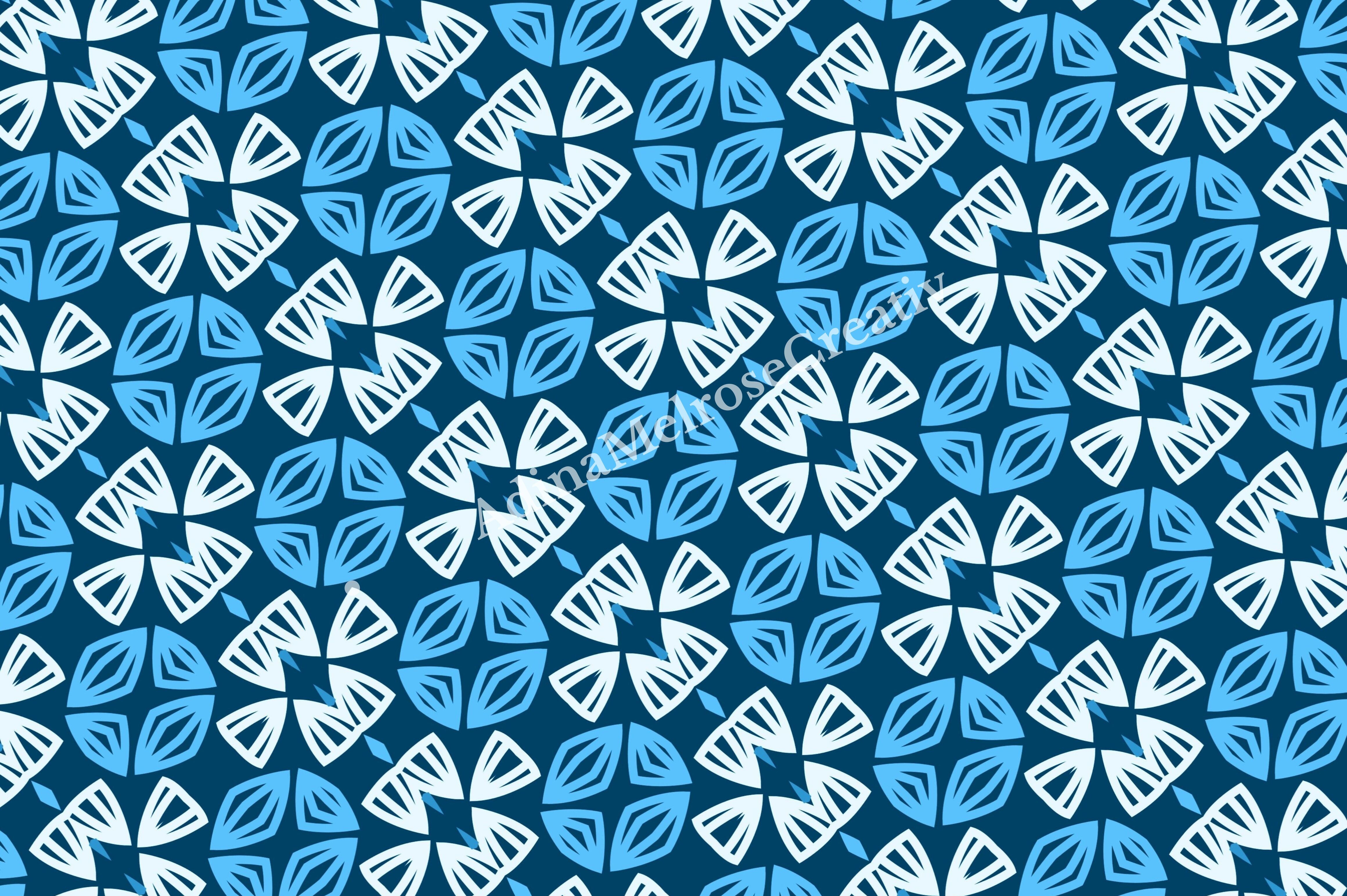 Abstract Geometric Seamless Pattern