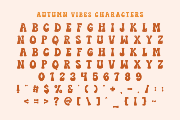 Autumn Vibes Font - Preview 1