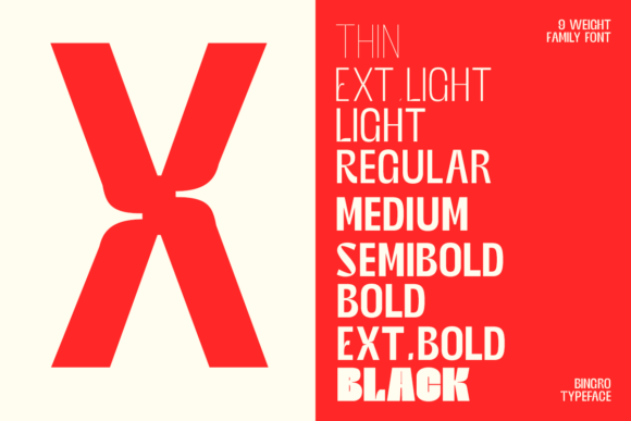 Bingro Font - Preview 3