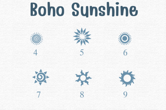 Boho Sunshine Font - Preview 3