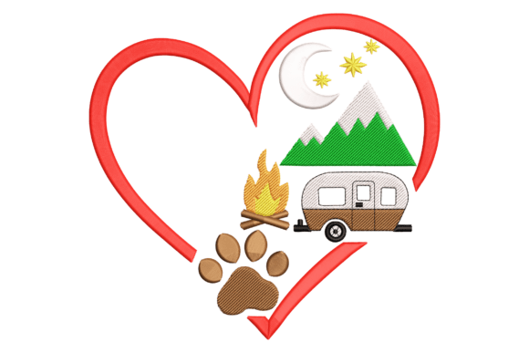 Camping Heart