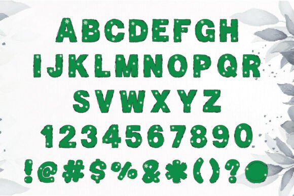 Christmas Army Font - Preview 1