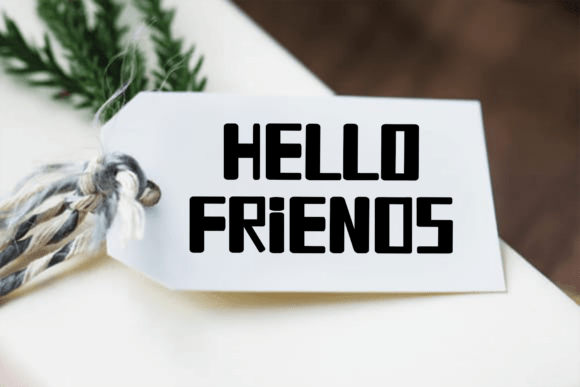 Christmas Bells Font - Preview 2
