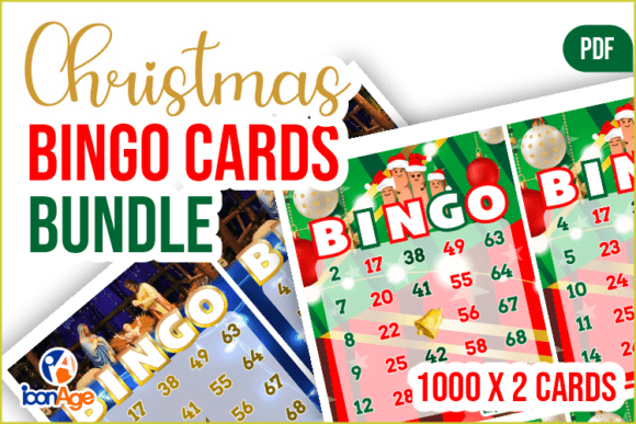 Christmas Bingo Cards Combo Bundle