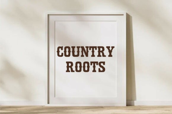 Cowboy Forge Font - Preview 3