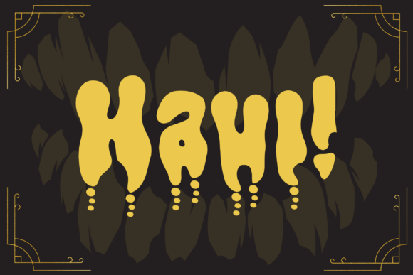 Dripcore Font - Preview 2