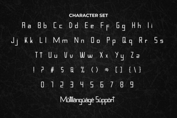 Forceless Font - Preview 3