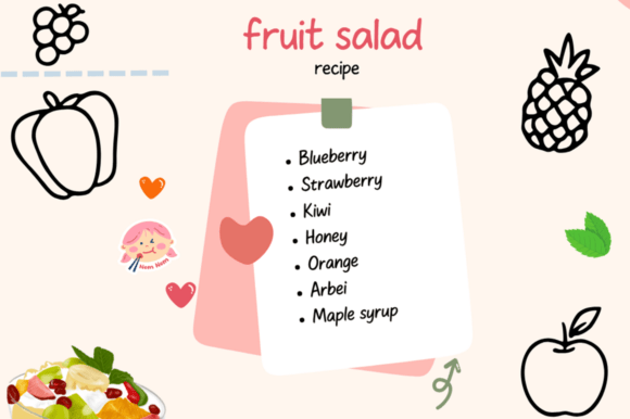 Fruit Tale Font PNG with transparent background - Preview 2