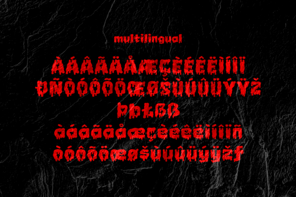 Goozilla Font - Preview 2