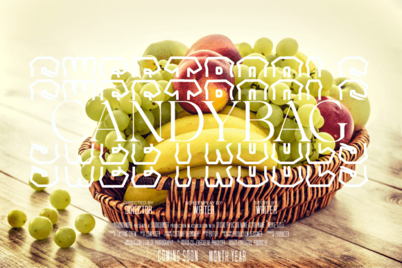 Hell Forge Stacked Monogram Font - Preview 6