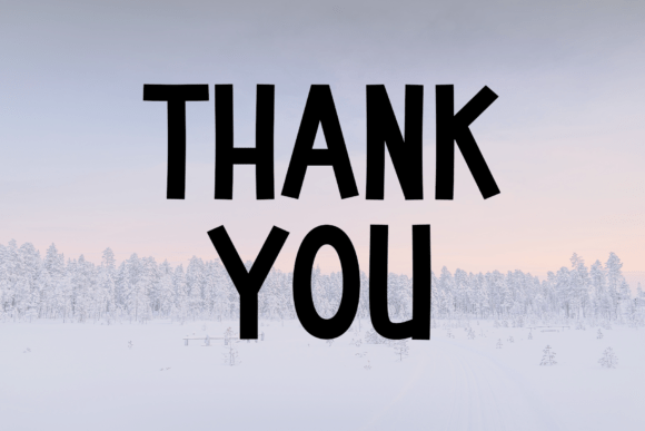 Hello Winter Font - Preview 4