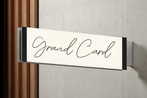 Holiday Signature Font PNG with transparent background - Preview 2