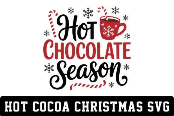 Hot Cocoa Svg-Christmas Hot Cocoa Sign S