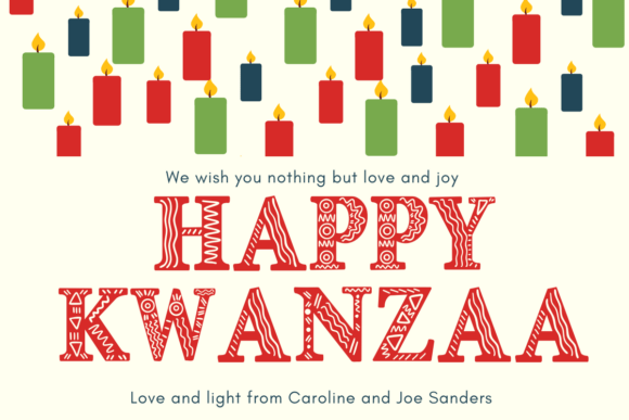 Kwanzaa Hand Drawn Font PNG with transparent background - Preview 3