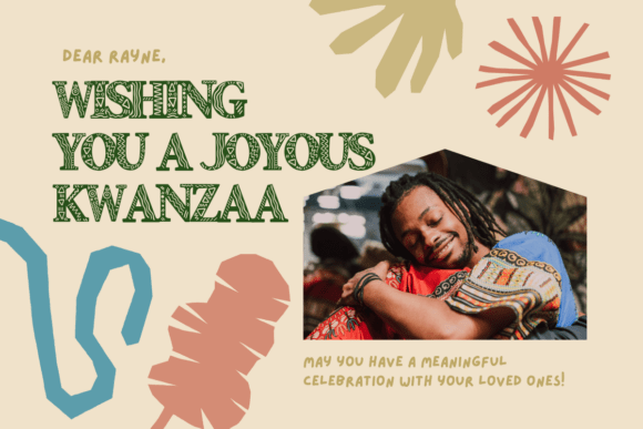 Kwanzaa Hand Drawn Font font preview - 4