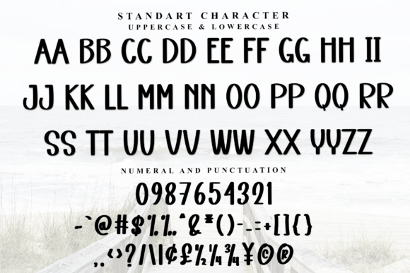 Learning Authentic Font PNG with transparent background - Preview 4