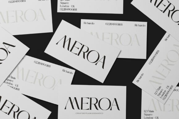 Mebiola Font PNG with transparent background - Preview 5
