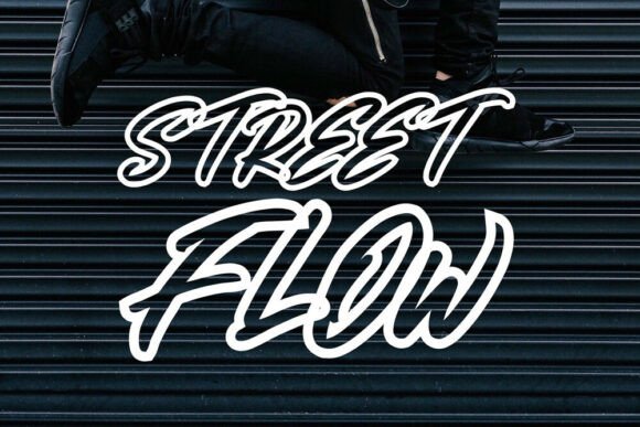 Metro Venom Font PNG with transparent background - Preview 4