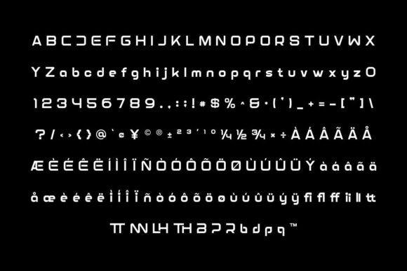 Molire Font PNG with transparent background - Preview 2