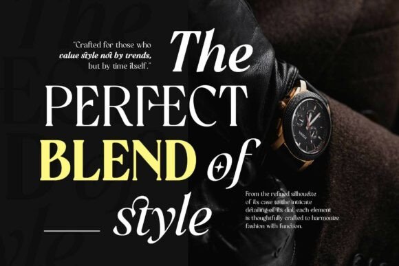 Randeta Olindra Font PNG with transparent background - Preview 1