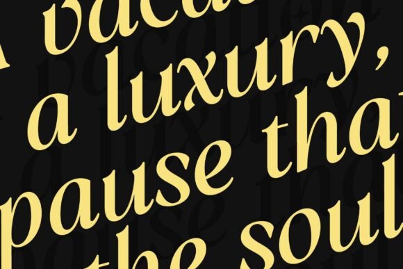 Randeta Olindra Font PNG with transparent background - Preview 4