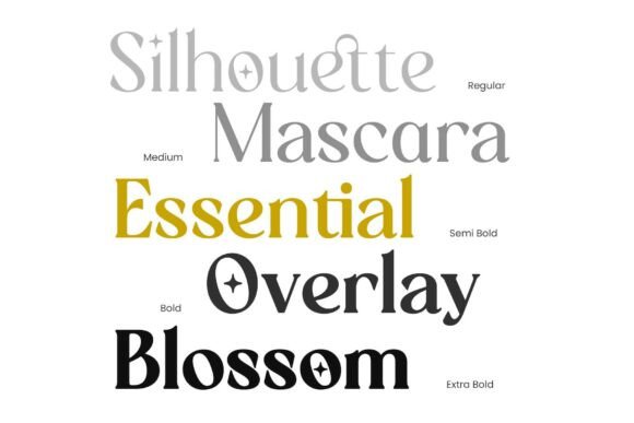 Randeta Olindra Font PNG with transparent background - Preview 5