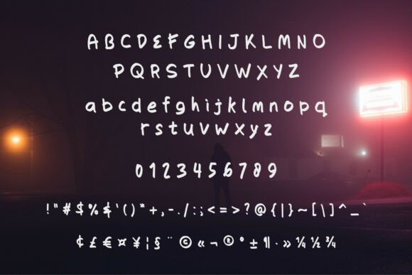Reals Font PNG with transparent background - Preview 1
